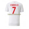 Original Fußballtrikot Schweiz Breel Embolo 7 Auswärtstrikot WM 2022 Für Herren